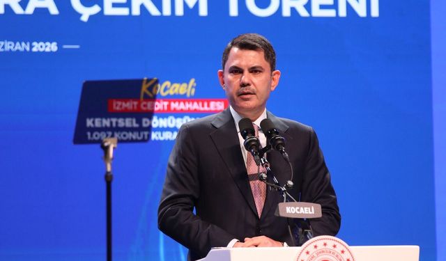 Bakan Kurum: 20 bin konutu bilhassa orta gelirli vatandaşlarımızın erişimine sunuyoruz