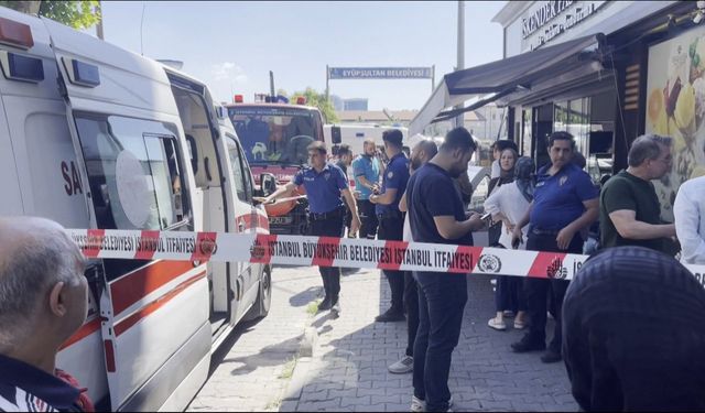 Eyüpsultan'da pastanedeki gaz kaçağından 5 çalışan etkilendi; 4 katlı bina tahliye edildi