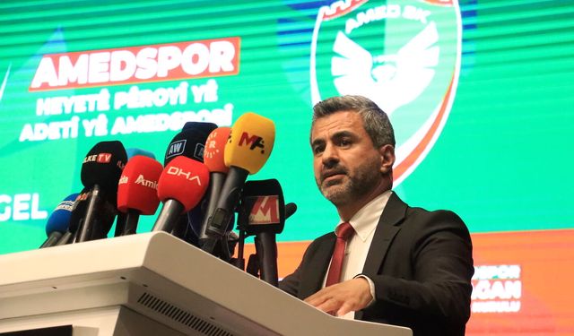 Güven tazeleyen Amed Sportif Faaliyetler Başkanı Nahit Eren: Hedefimiz kalıcı olmak ve Avrupa kupalarına gitmek