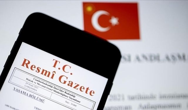 'Türk Devletleri Teşkilatı'na ilişkin kanun Resmi Gazete'de