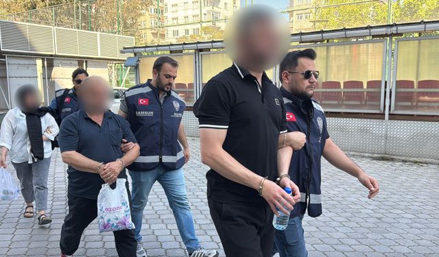 Samsun'da tefecilik operasyonu: 3 gözaltı