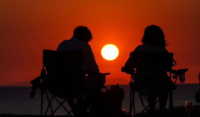 Yeşilçam'ın çölü Patara Kum Tepeleri'nde gün batımı şöleni