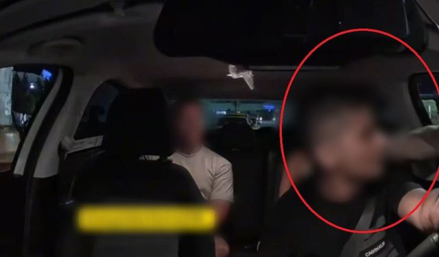 Yolunu kestiği taksiciyle tartışıp, araçtaki turistlerde korkuya neden olan sürücüye 180 bin lira ceza