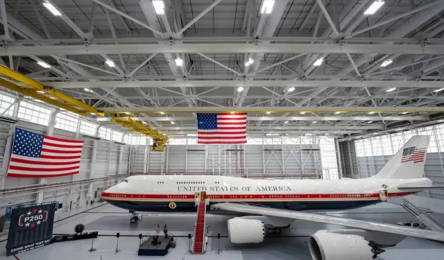 Trump: Air Force uçağı modernizasyon sürecinden geçecek