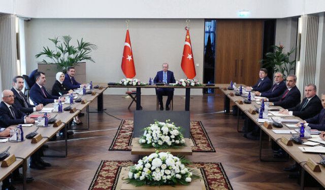 Cumhurbaşkanlığı Kabinesi toplandı