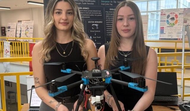 Başkent Üniversitesi öğrencilerinden, yüz tanıma özellikli devriye dronu