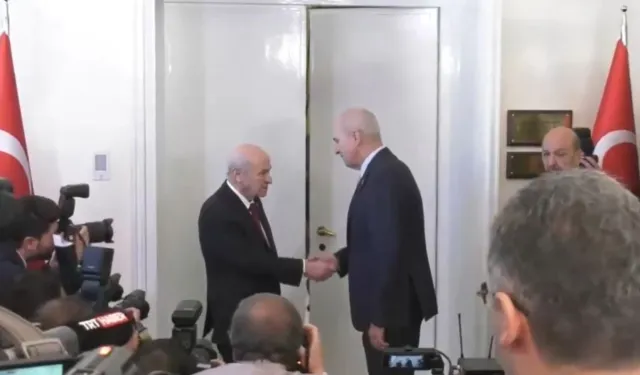 TBMM Başkanı Kurtulmuş'tan, MHP Genel Başkanı Devlet Bahçeli'ye ziyaret