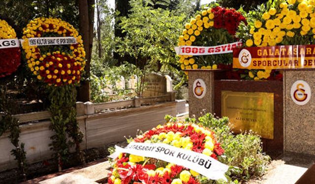 Ali Sami Yen, vefatının 75’inci yılında kabri başında anıldı