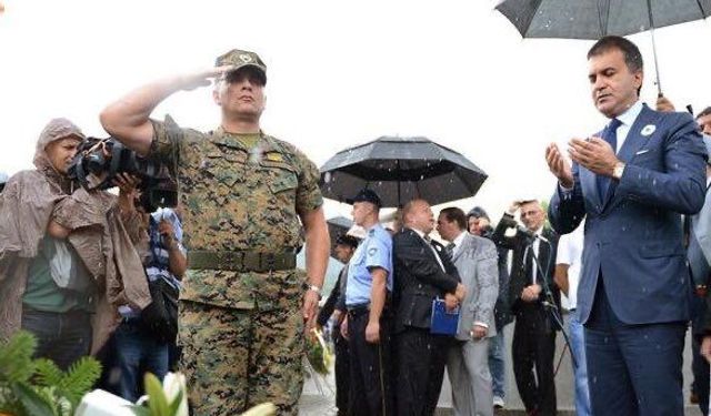 AK Parti'li Çelik, Srebrenitsa Soykırımı'nda hayatını kaybedenleri andı