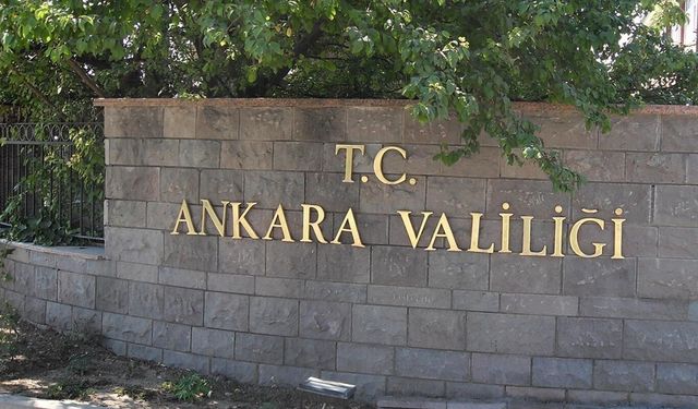 Ankara Valiliği'nden sağanak uyarısı
