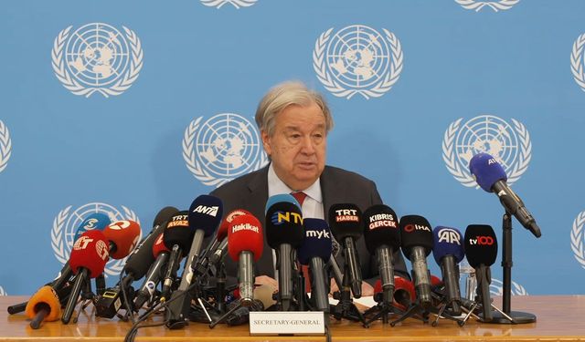 BM Genel Sekreteri Guterres: Kıbrıs için 5+1 genişletilmiş toplantı kararı aldık