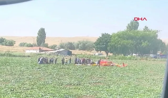 Son dakika: Ankara'da eğitim helikopteri düştü! Valilikten açıklama geldi