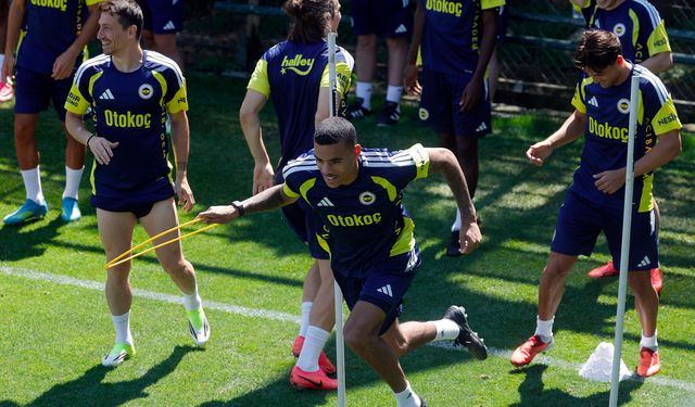 Mason Greenwood, Fenerbahçe'de ilk antrenmanına çıktı