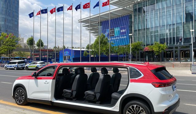 NATO'ya özel Togg limuzin