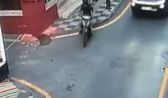 Polisten kaçan sürücünün motosikleti vali yardımcısına çarptı
