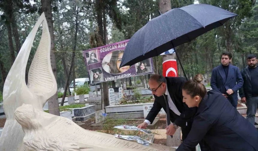 Özgecan Aslan, Mezarı Başında Anıldı