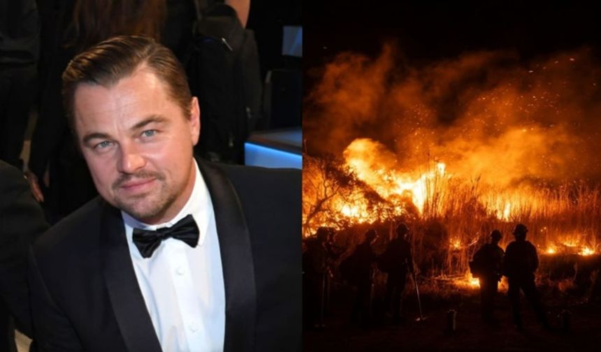 Leonardo DiCaprio’dan Los Angeles Yangın Mağdurlarına Büyük Destek: 1 Milyon Dolar