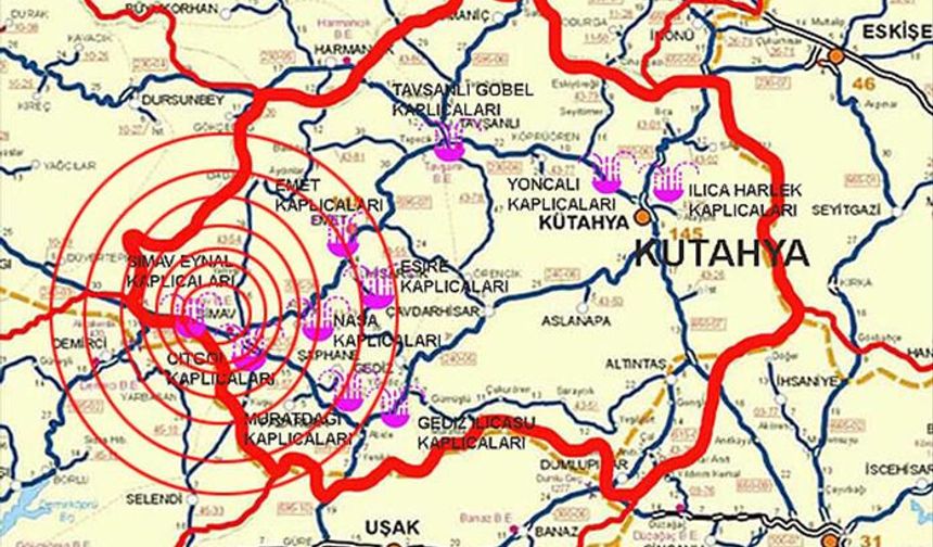 Kütahya'da Art Arda Depremler! Beşik Gibi Sallanıyor