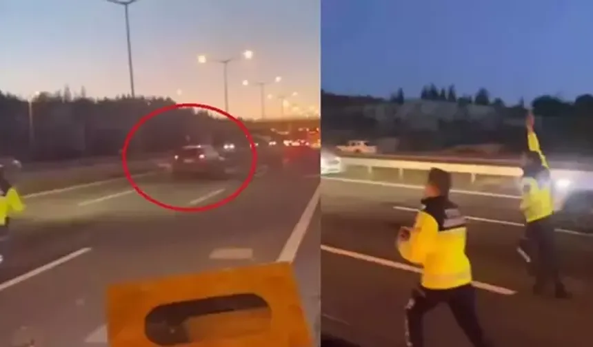 Jandarmanın 'Dur' İhtarına Uymayan Sürücü Tutuklandı; O Anlar Kamerada