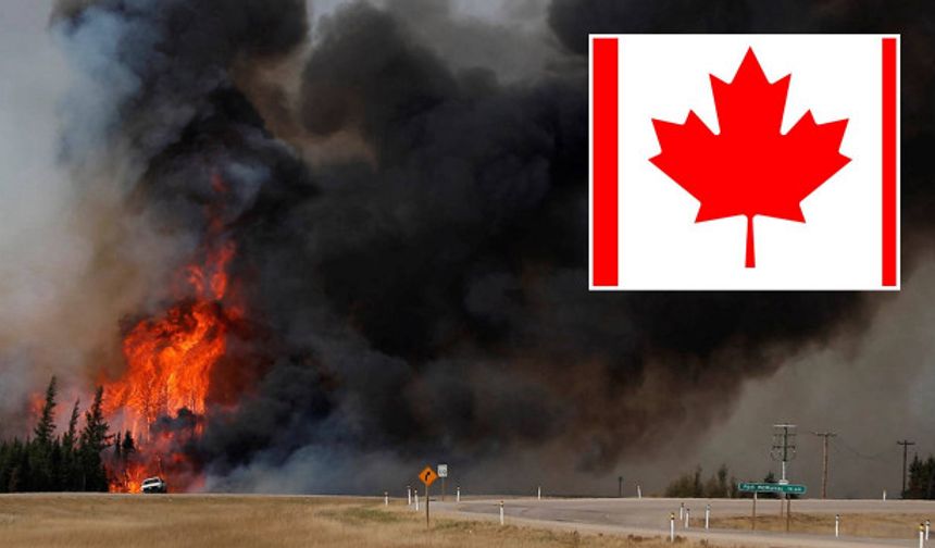 Kanada'nın Manitoba Eyaletinde Orman Yangınları Nedeniyle Olağanüstü Hal İlan Edildi