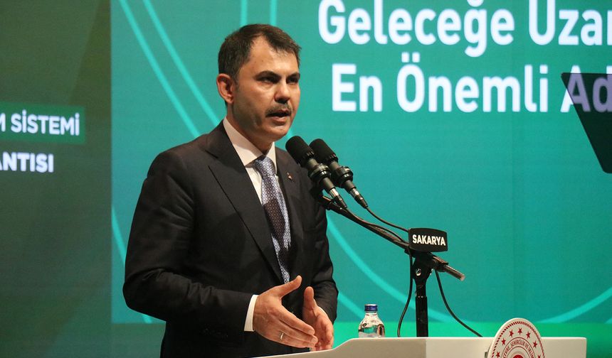 Bakan Kurum: Bu Sistemle Yılda 200 Binden Fazla Pet Şişe Toplamayı Hedefliyoruz