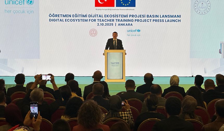 Bakan Tekin: Dijital Okuryazarlığı Geliştirmek Programımızın Odak Noktalarından Biriydi
