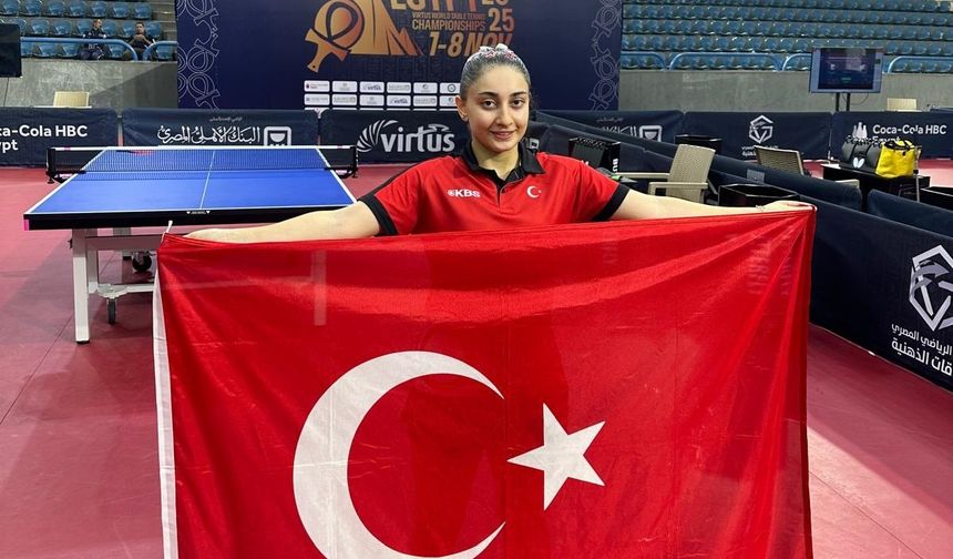 Ebru Acer, VIRTUS Dünya Masa Tenisi Şampiyonası’nda gümüş madalya kazandı