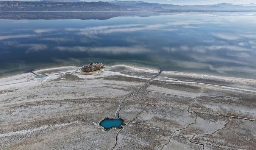'Burdur Gölü'nün gözyaşları'