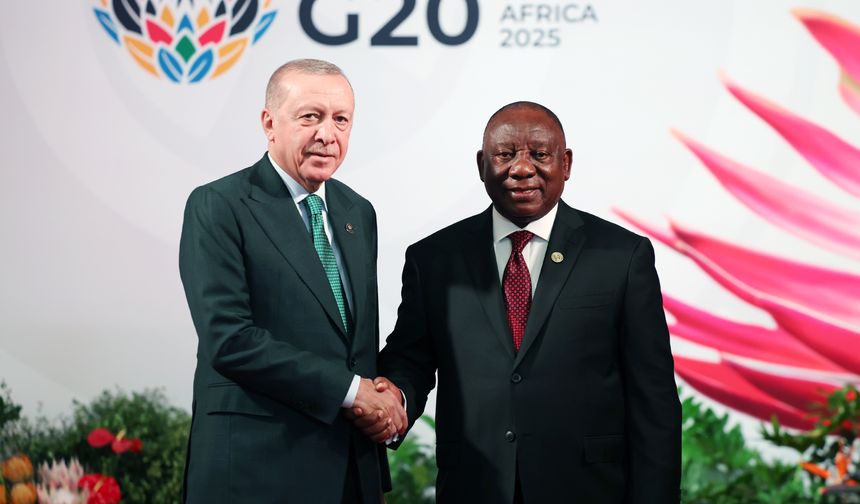 Cumhurbaşkanı Erdoğan, G20 Liderler Zirvesi resmi karşılama törenine katıldı