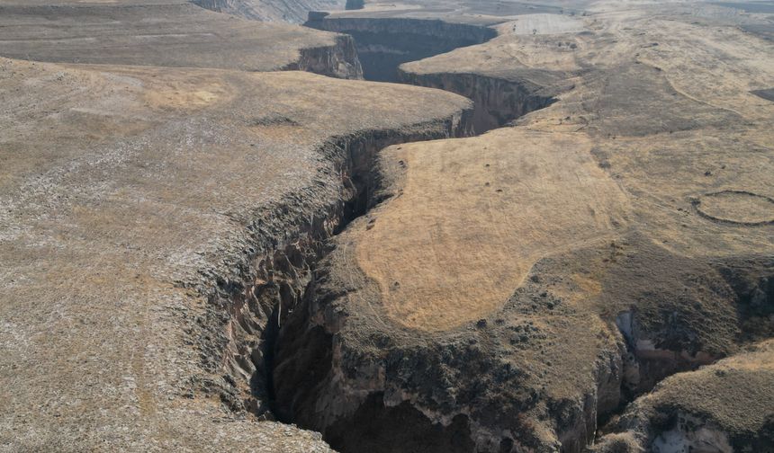 Kapadokya'nın giriş kapısındaki Avla Kanyonu, doğaseverlerin uğrak noktası oldu