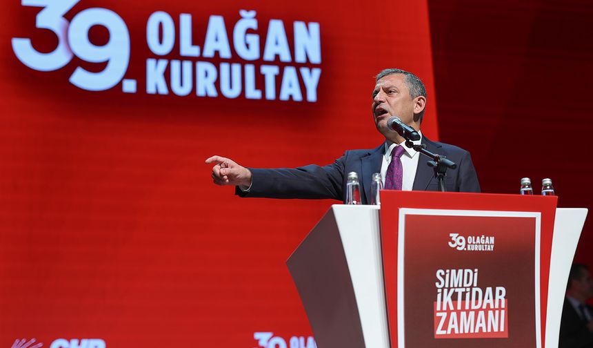 Özgür Özel: CHP, bizi eskiye döndürmek isteyenlerden arınacak