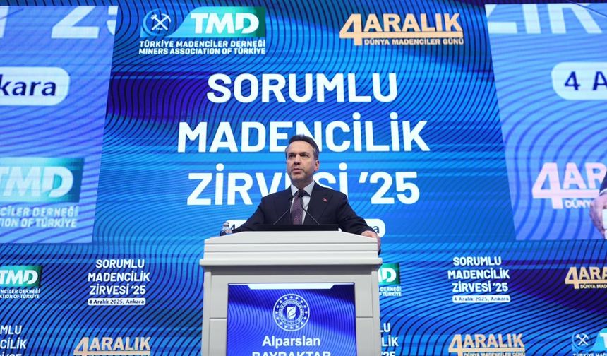 Bakan Bayraktar: Maden ihracatımız 6 milyar doları aşacak