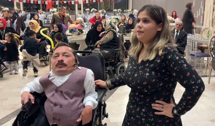 Aileleri karşı çıkmıştı; evliliklerinin 9'uncu yılını Engelliler Günü'nde kutladılar