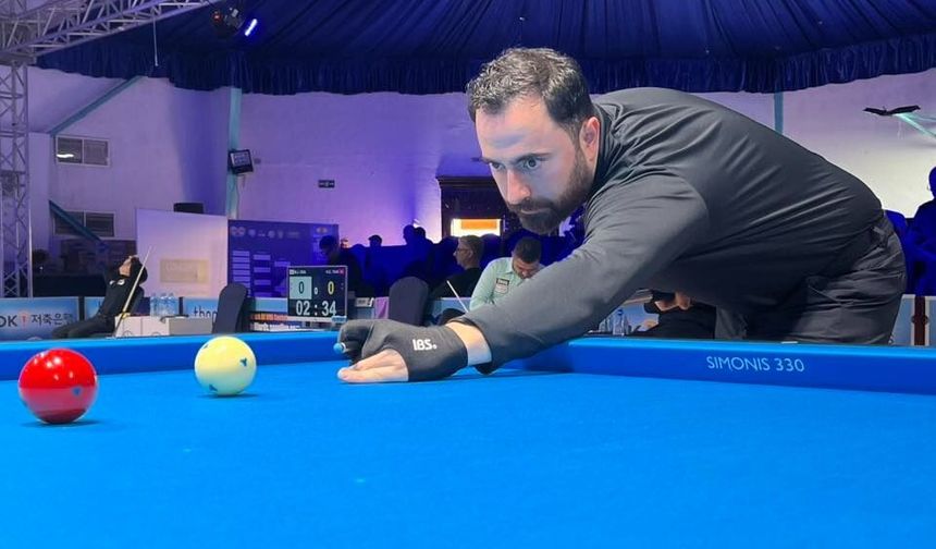 Milli bilardocu Berkay Karakurt, Dünya Kupası şampiyonu