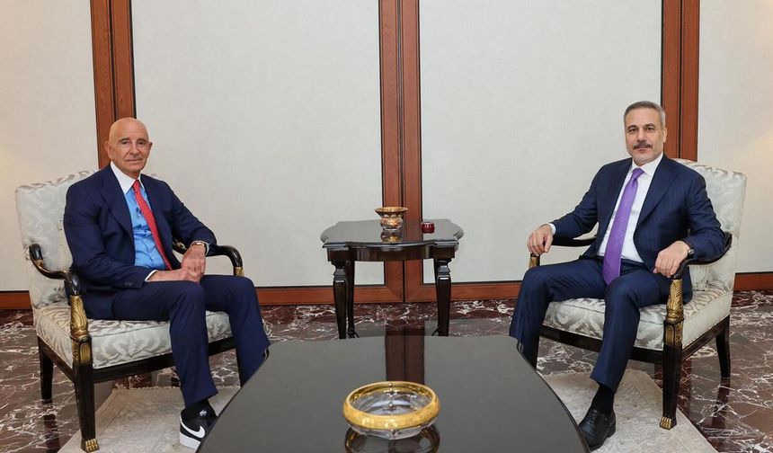 Ankara'da kritik görüşme: Hakan Fidan, ABD’li elçi Barrack'ı kabul etti