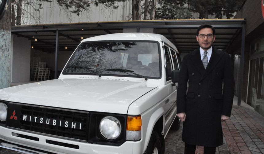 'Efsane Vali'nin restore edilen makam aracını, oğlu Başkan Yazıcıoğlu kullanacak