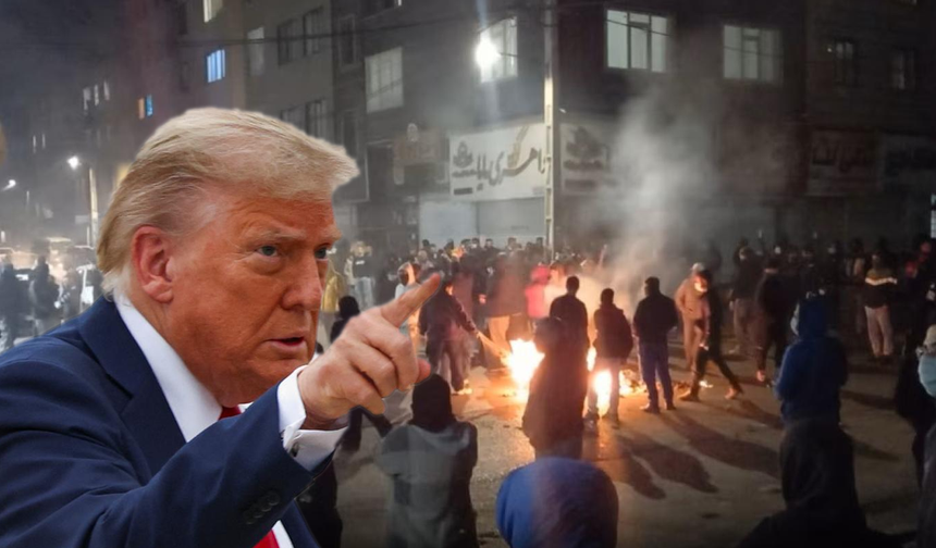 Trump: Protestolara devam edin, yardım yolda