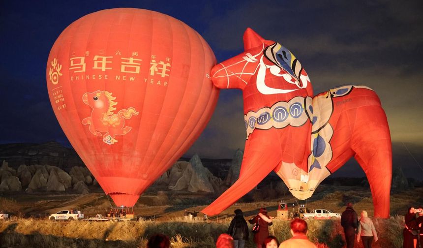 Kapadokya’da 'At Yılı’ etkinlikleri başladı