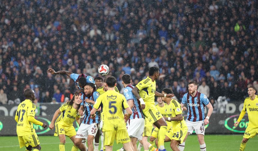 Fenerbahçe, Trabzonspor deplasmanında son 3 maçtır 3-2 kazanıyor