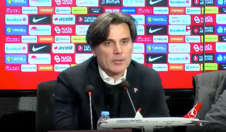 Vincenzo Montella: İnşallah ülkemiz adına kupaya katılabiliriz ve herkesi mutlu ederiz