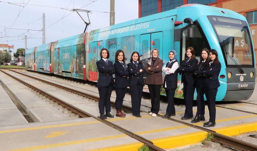 Samsun'un kadın vatmanları