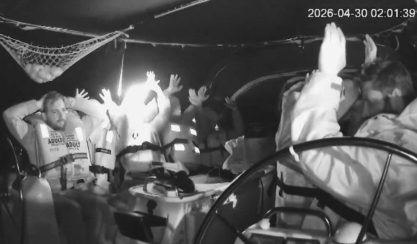 İsrail, Global Sumud Filosu'nu Yunanistan yakınlarında abluka altına aldı