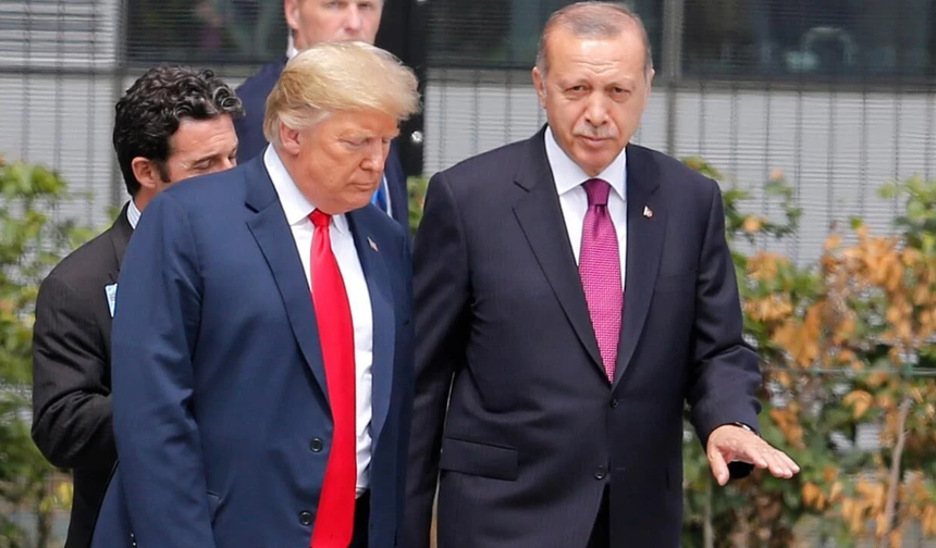 Cumhurbaşkanı Erdoğan, ABD Başkanı Trump ile görüştü