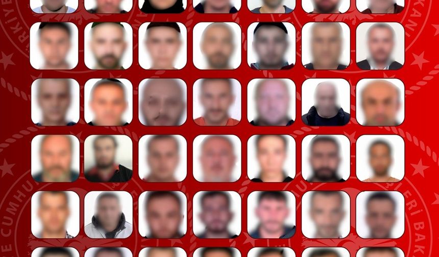 27'si kırmızı bültenle aranan 48 suçlu, Türkiye'ye getirildi