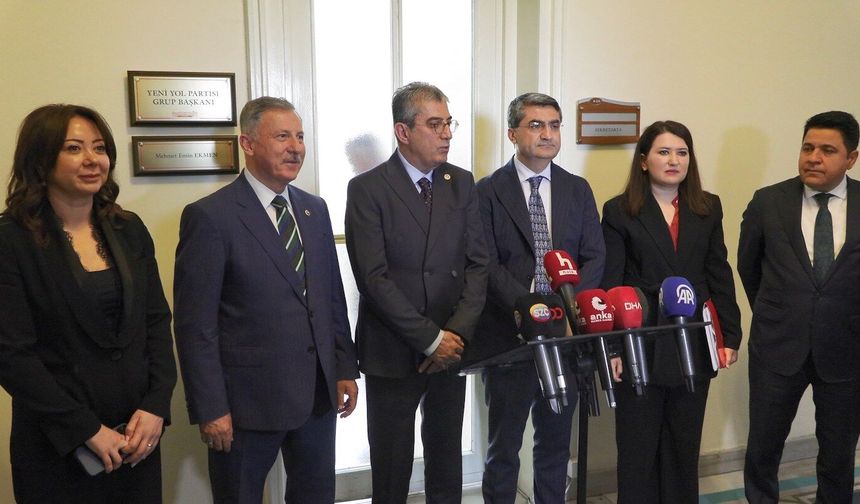 CHP heyeti, Meclis'te muhalefet partilerini ziyaret etti