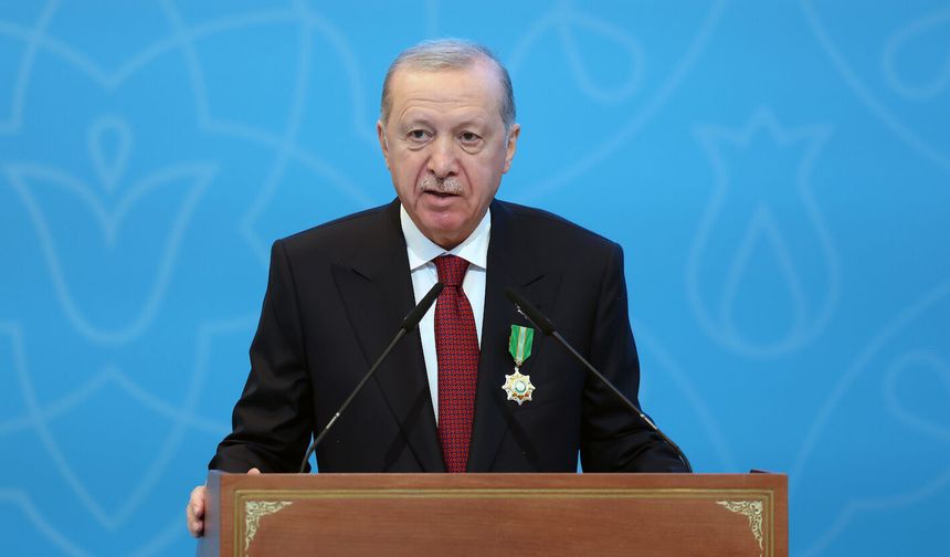 Cumhurbaşkanı Erdoğan: Doğu-Batı Orta Koridoru'nun ehemmiyeti her geçen gün daha iyi anlaşılıyor