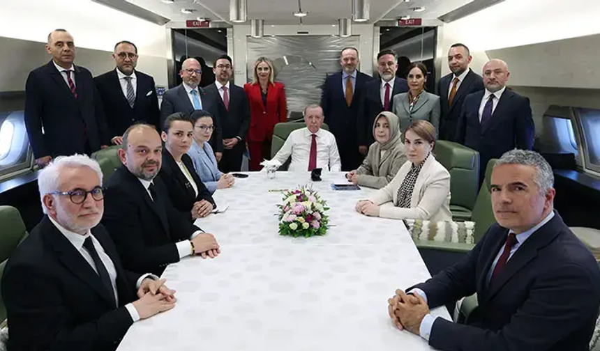 Cumhurbaşkanı Erdoğan'dan Kazakistan ziyareti dönüşü açıklamalar