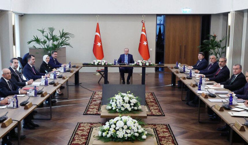 Cumhurbaşkanlığı Kabinesi toplandı
