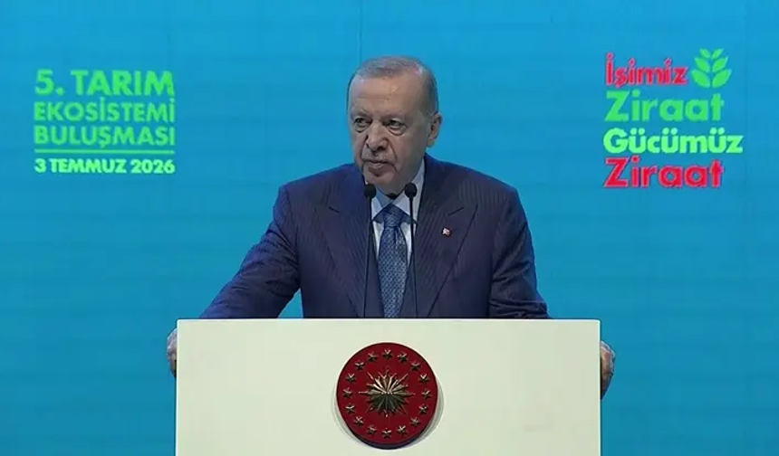 Cumhurbaşkanı Erdoğan'dan çiftçiye kredi müjdesi