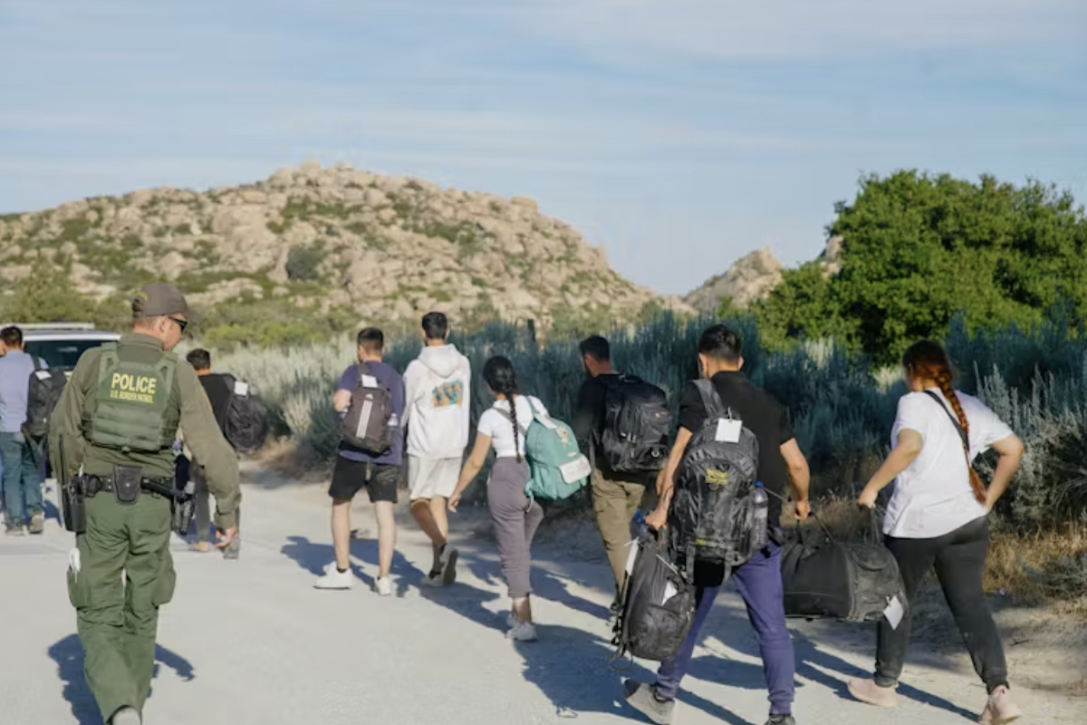 Immigrants U S Mexican Border